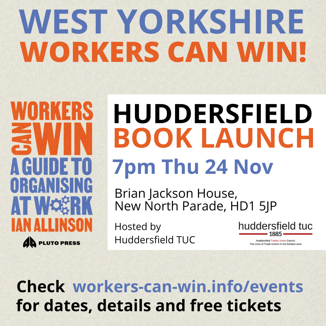 Huddersfield book launch