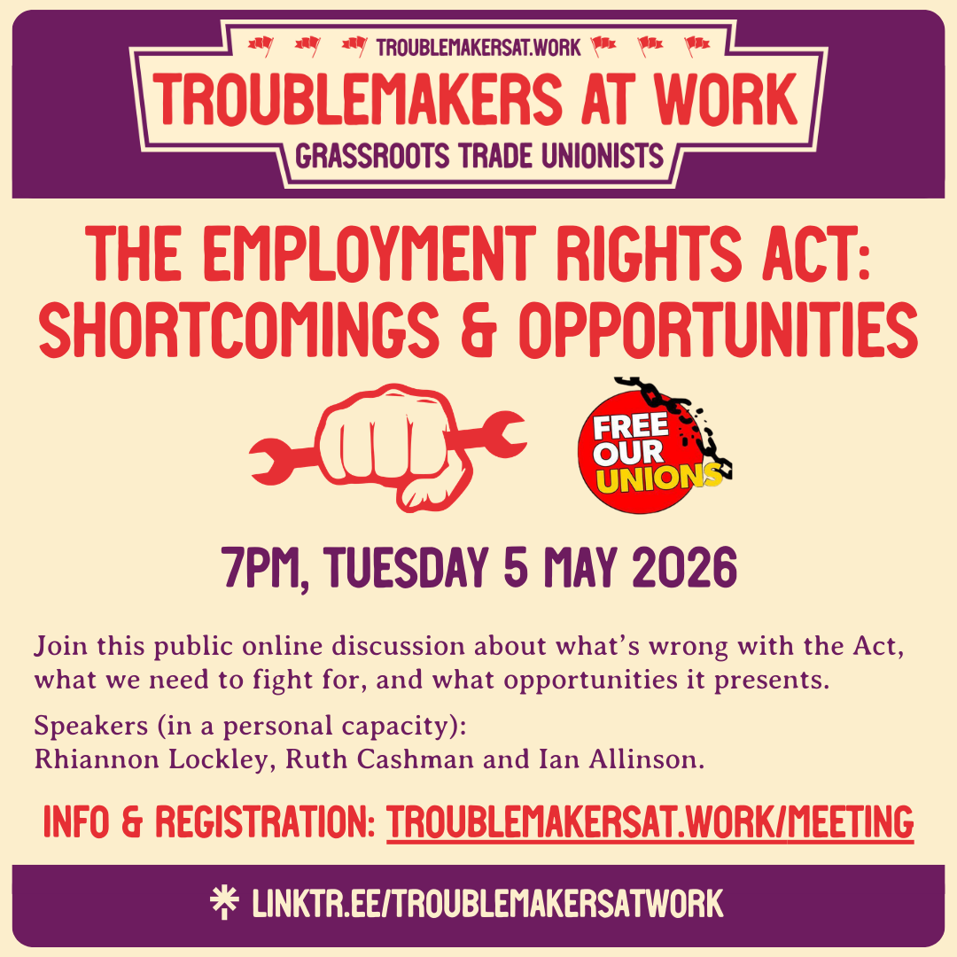 The Employment Rights Act: shortcomings & opportunities